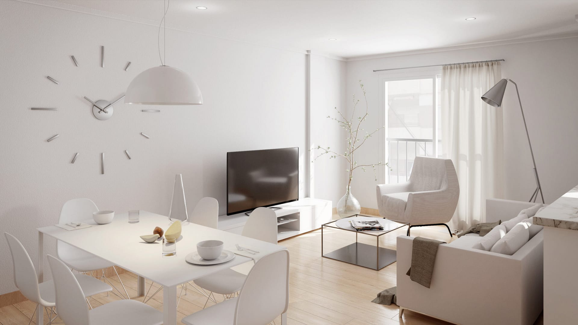 EF-Edificio 12 viviendas salón - Elche