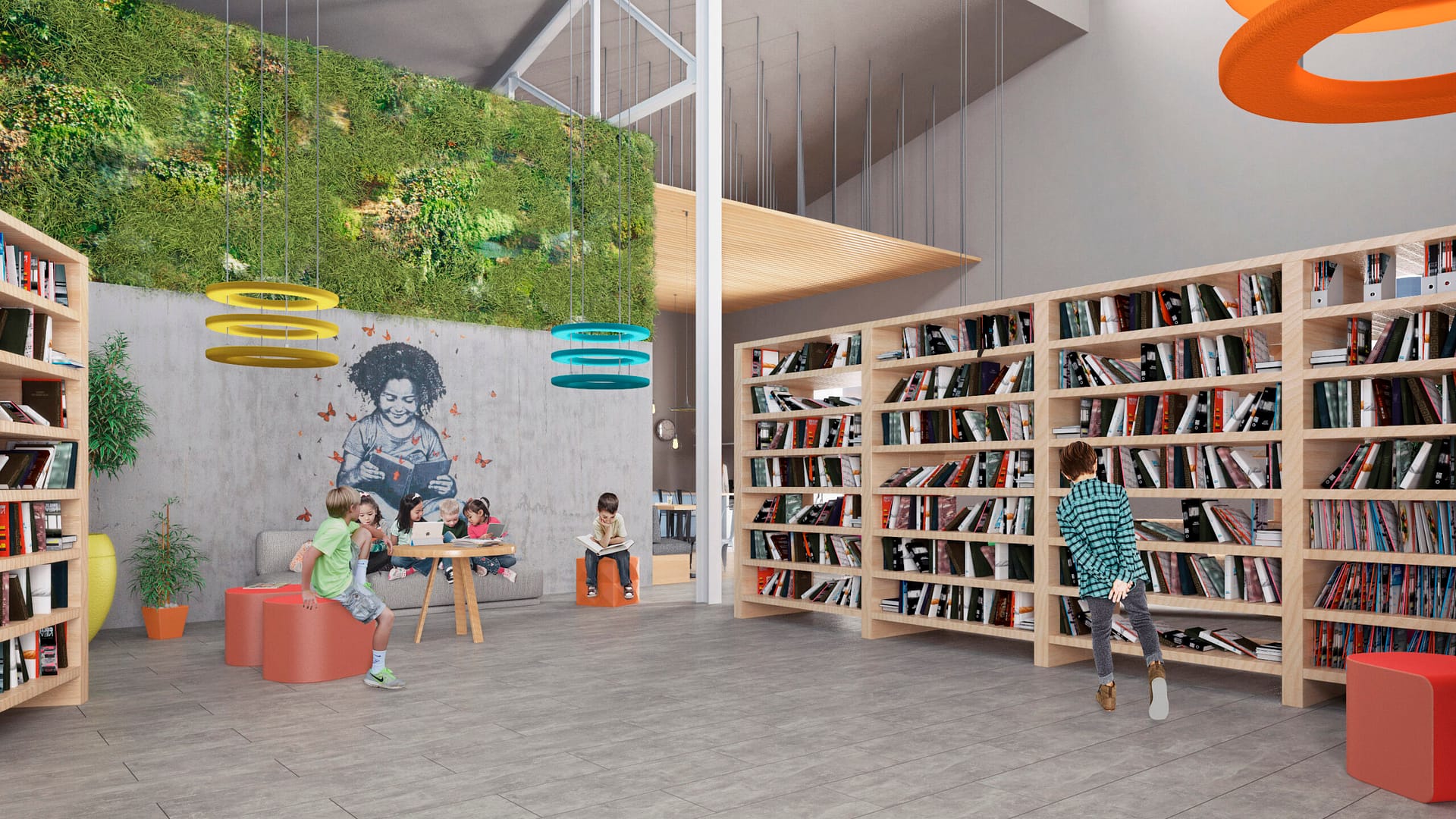 EF-Nave 14 matadero biblioteca - Madrid