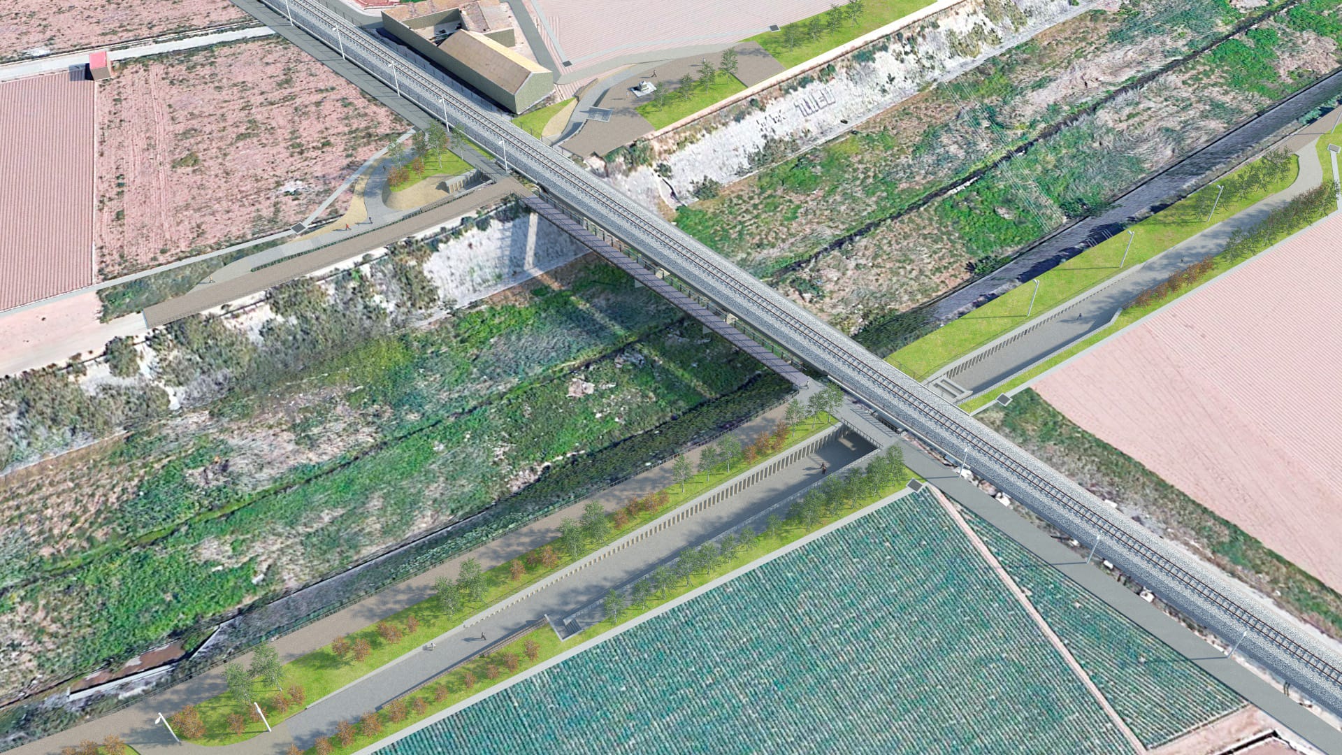 EF-Nueva pasarela barranco Carraixet - Alboraia