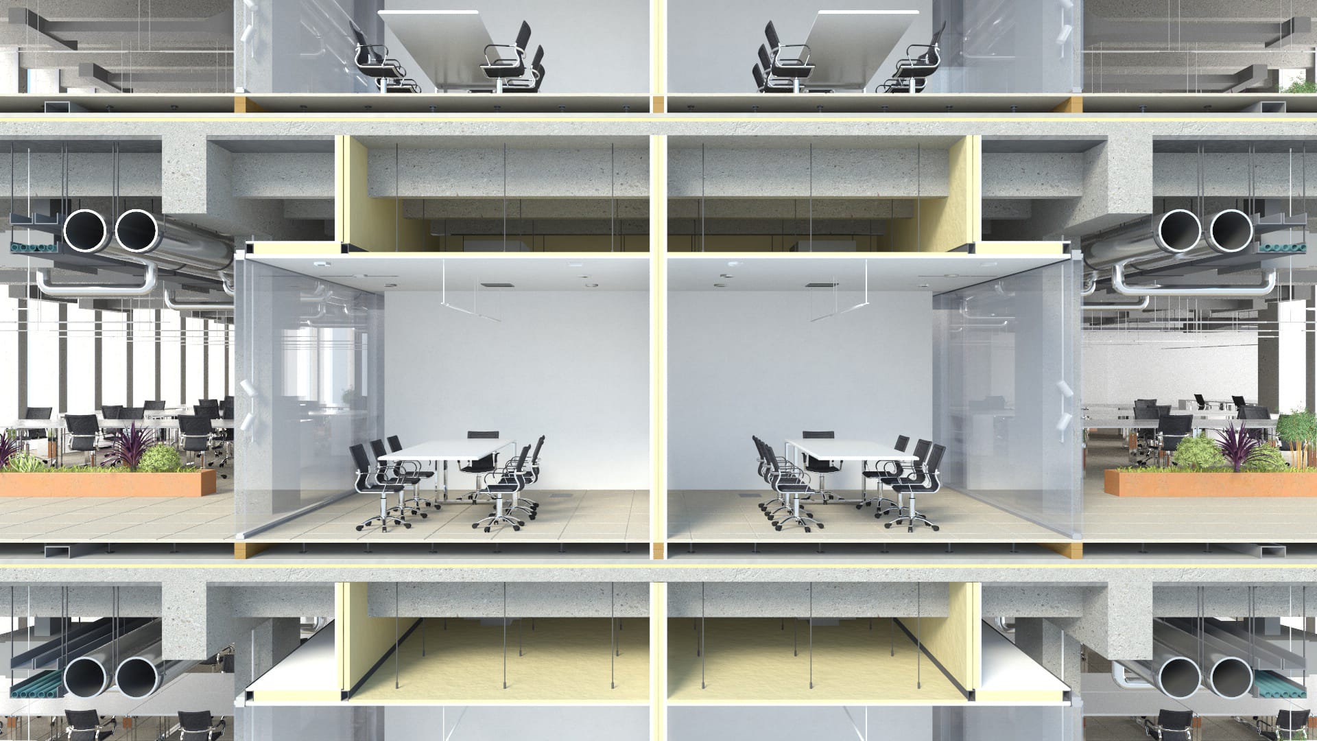 EF-Rehabilitación edificio oficinas - Barcelona